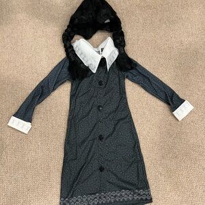 Addams Family Wednesday children’s Halloween costume size small 4T